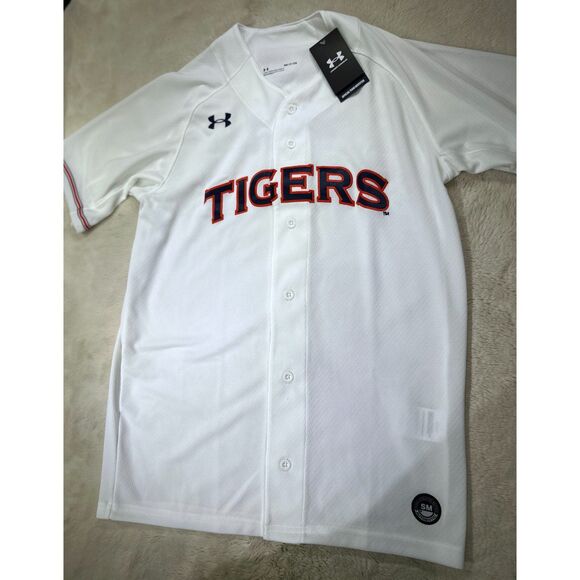 Under Armour Men Small  Vintage Auburn University Authentic Baseball Jersey - Picture 5 of 9